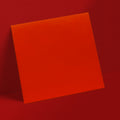 皮紋紅光身利是封正方形款正面，D608P，8.8 × 8.8cm