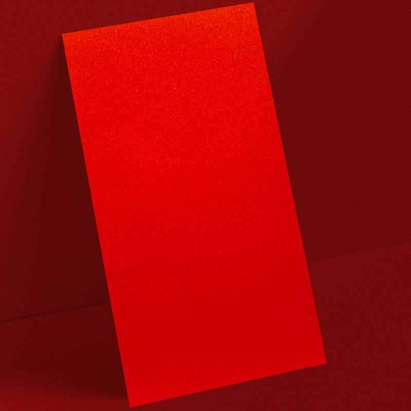 皮紋紅光身利是封大型長方形款正面，A508P，8.8 × 16.7cm