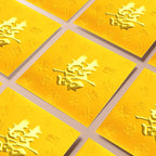 金色結婚利是封，多個囍字利是封排列展示（KA33）