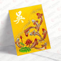 吳姓系列 金色八魚 ng27
