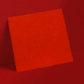 有紋紅色光身利是封正方形款正面，D613P，8.8 × 8.8cm