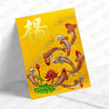 楊姓系列 金色八魚 yeung33